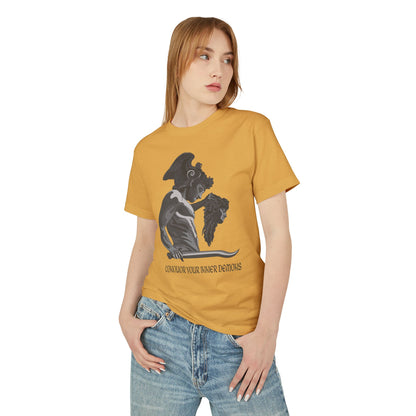 Titan Vault Unisex Heavyweight Tee – Conquer Your Inner Demons